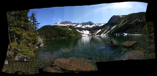 Alpine Lake Panorama