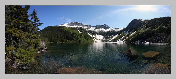 Alpine Lake Panorama