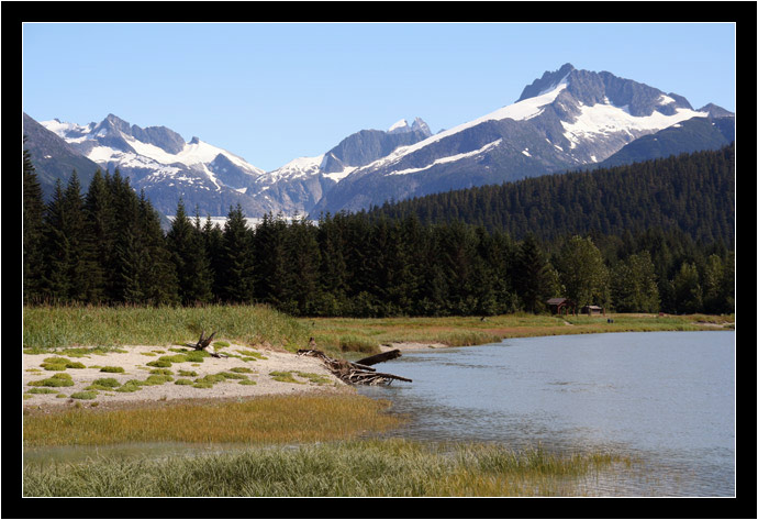 Eagle Glacier and Eagle River