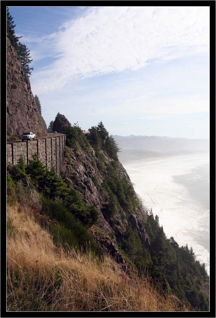 View of the Oregon Coast Highway