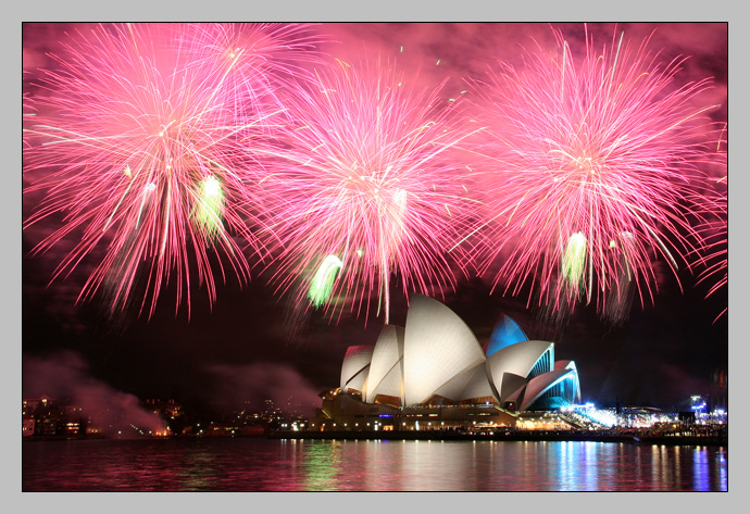 Sydeny Opera House, Australian Idol finale with fireworks